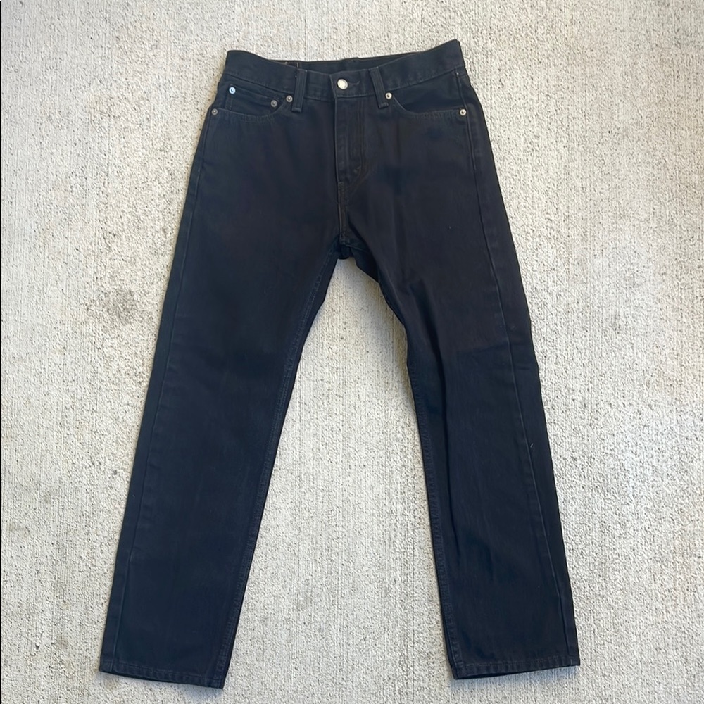 Men's Levi’s 505 30 x 30 Black Jeans Straight fit
